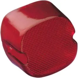 DRAG SPECIALTIES 12-0018D-BC446 TAILLIGHT LAYDOWN RED LENS W/ BOTTOM TAGLIGHT HD 84-98