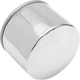 DRAG SPECIALTIES 140004HP-BX29 SPIN-ON OIL FILTER W/ MAGNETIC RING CHROME 2.25'