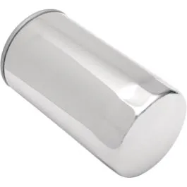 DRAG SPECIALTIES 140018HP-BX41 SPIN-ON OIL FILTER W/ MAGNETIC RING CHROME 5.5'