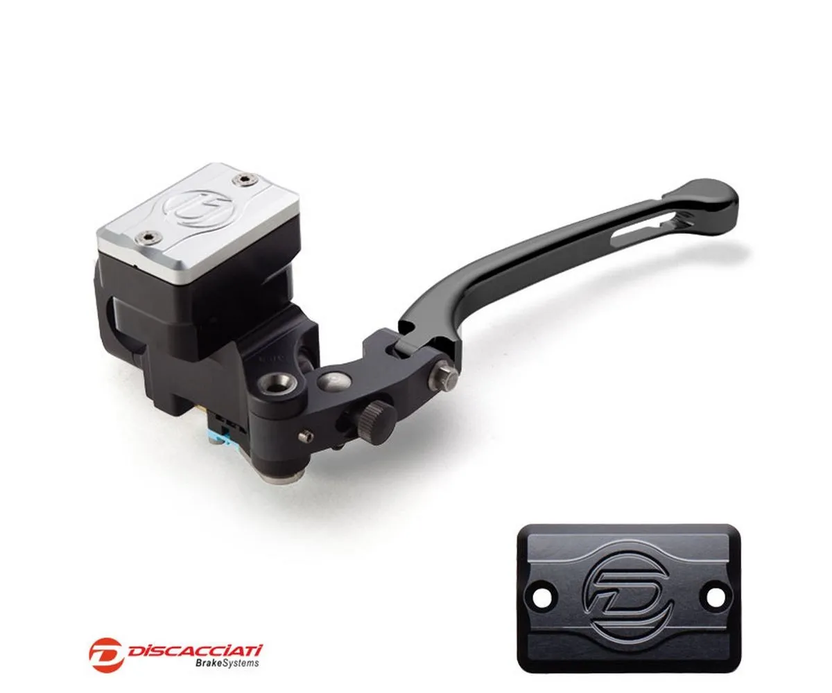 Pompa Radiale Frizione D.16 Discacciati Leva Nero Con Serbatoio Rettangolare Tappo Serbatoio Nero-FDR0010NKNN-246276