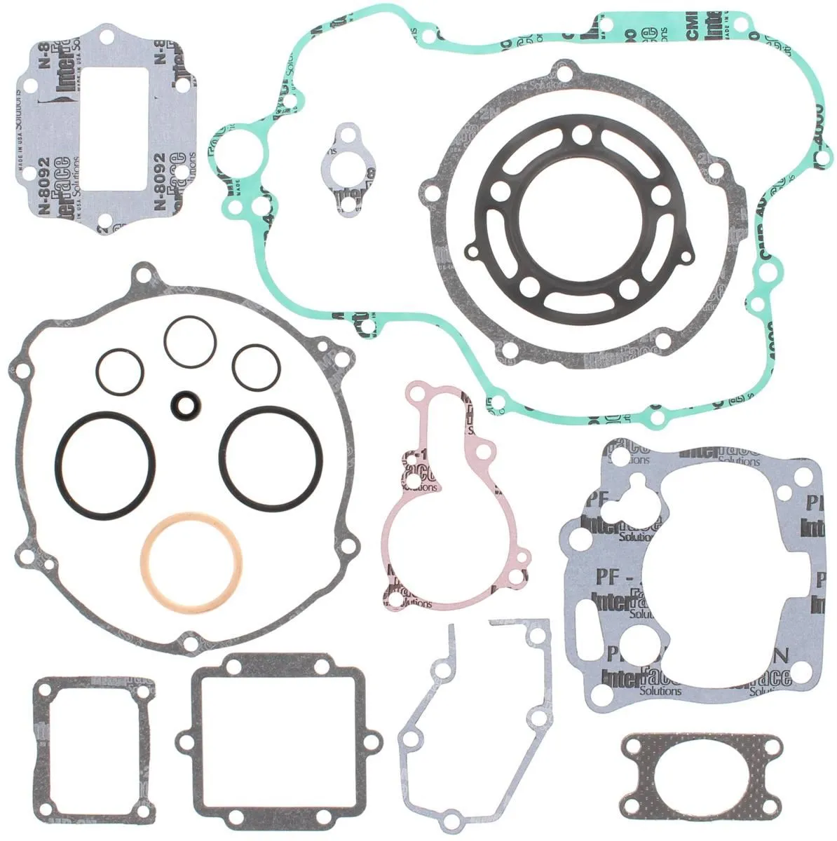 Serie Motore Vertex serie guarnizioni motore (senza paraoli) per Kawasaki KX 125 01-02