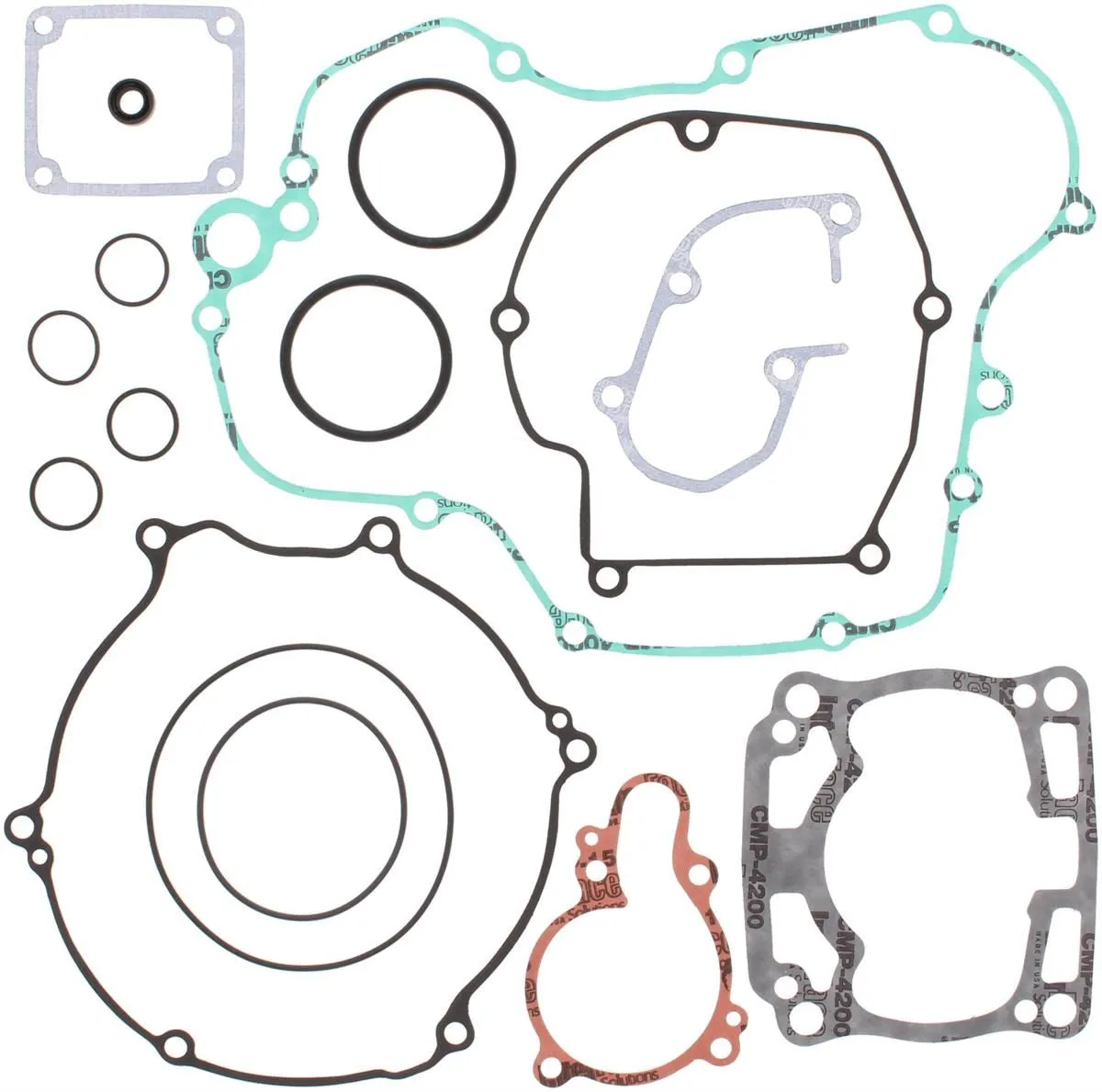 Serie Motore Vertex serie guarnizioni motore (senza paraoli) per Kawasaki KX 125 03-05
