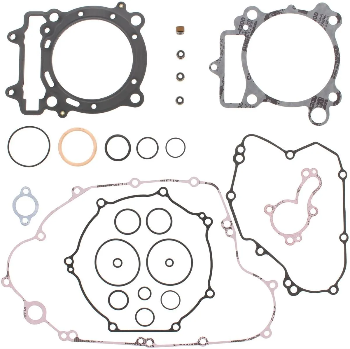 Serie Motore Vertex serie guarnizioni motore (senza paraoli) per Kawasaki KXF 450 09-15