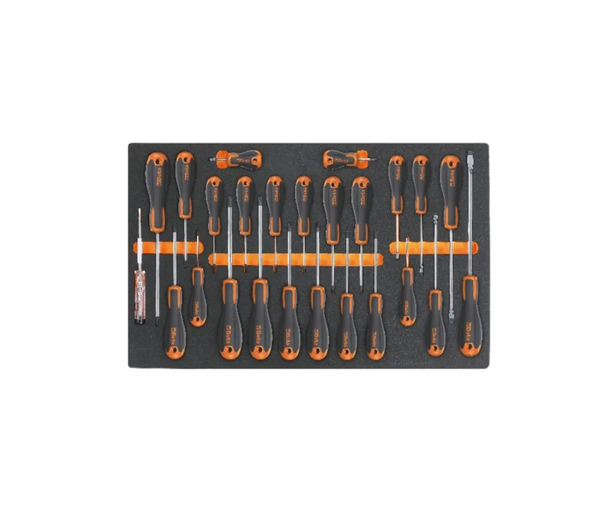 Beta Vassoio Morbido Eva Giravite Beta Easy Per Viti Lama Piatta,phillips E Torx-M213-249162