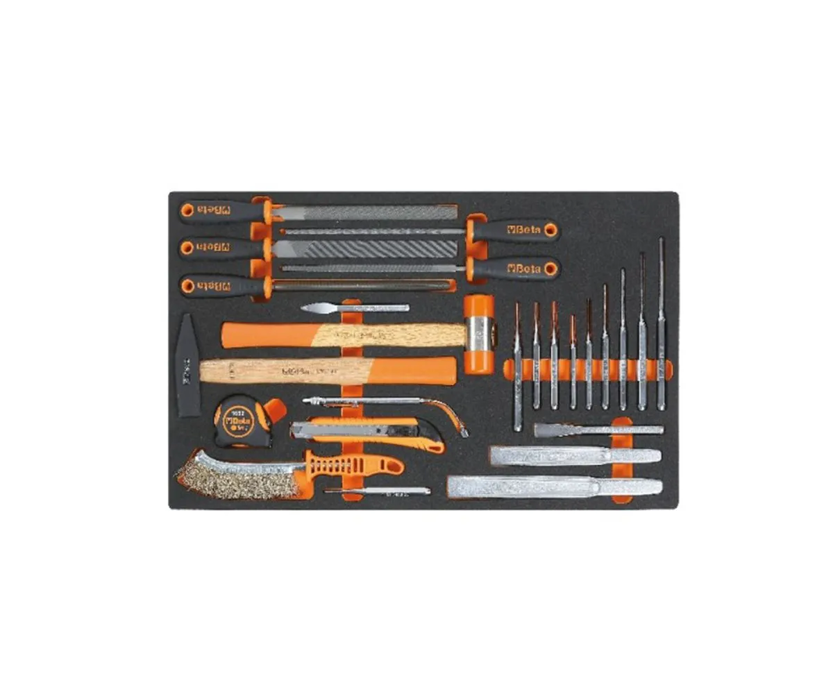 Vassoio Morbido Beta In Eva Con Utensili A Percussione, Lime, Taglio E Misurare-M230-249163